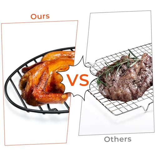 image for TreeLen Roasting Rack for Roasting Pan,Baking Rack for Cooking, Roasti