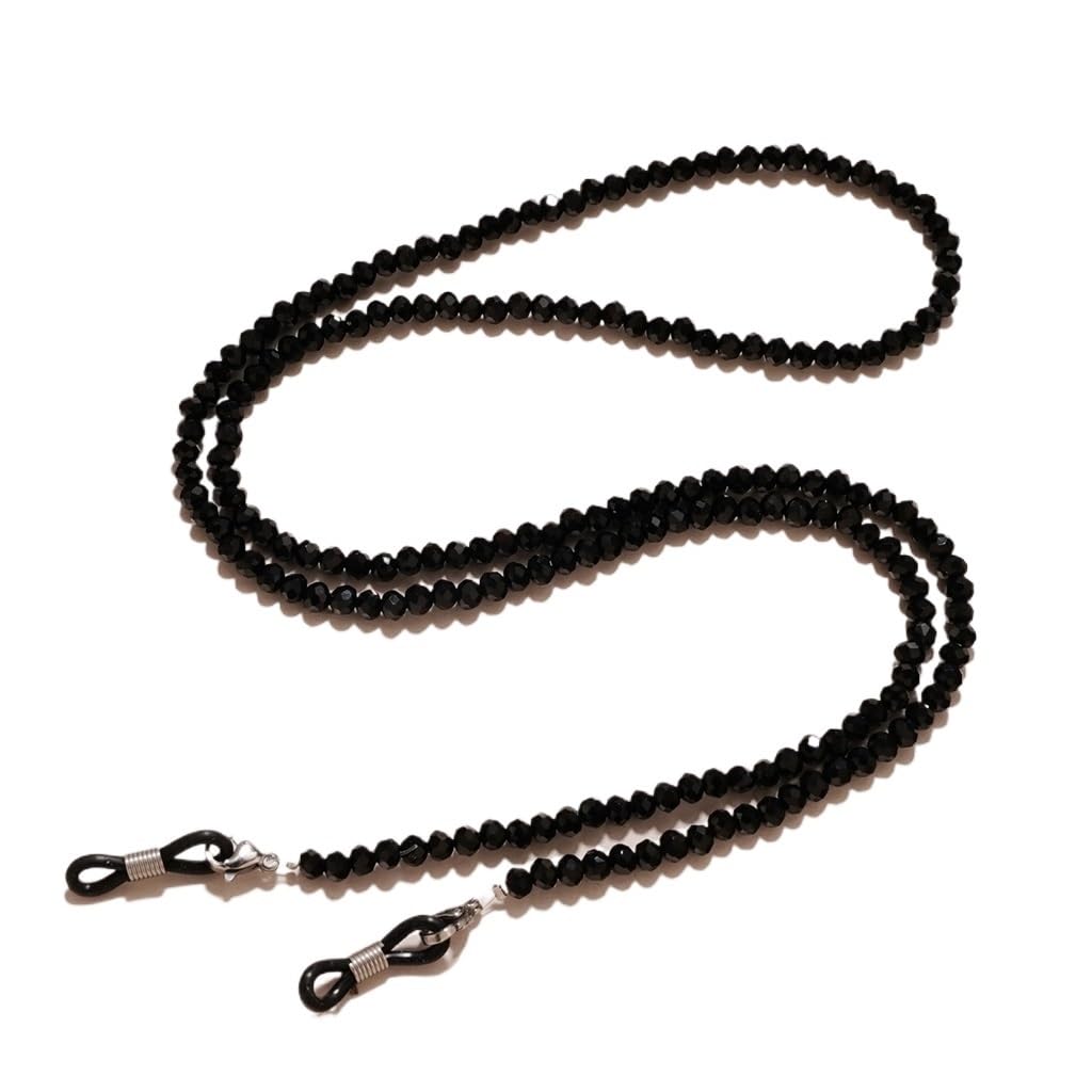 Chaîne de cristal anti perte pour lunettes cordon cou suspendu stable D