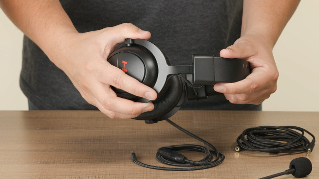 HyperX Cloud Core Fone de ouvido para jogos, para PC, som surround