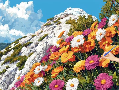 �������G ���R Paint by Numbers �� �y�C���g�o�C�i���o�[ �����h��G �q�� ���S�� DIY �i���o�[�y�C���g ��H�| �G�� �|�p��h���� �A�N�����L�b�g ��l�̂��߂̃N���G�C�e�B�u�Ȏ �a�����v���[���g �z�[�� �I�t�B�X�̕Ǒ��� �ٞy