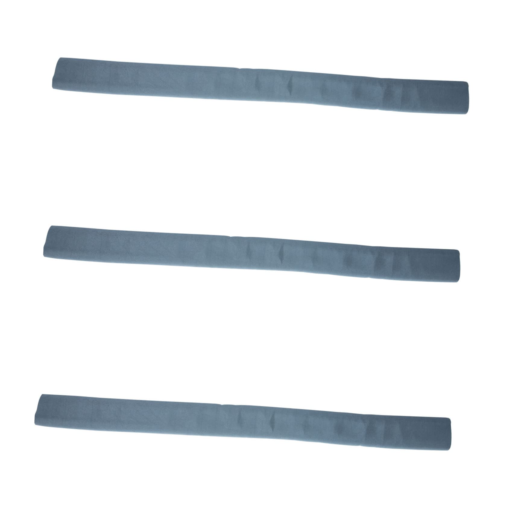 LALAFINA 3Pcs Door Bottom Seal Strip Twin Door Sweeps for Interior Doors Under Door Draft Stopper Weather Stripping Noise Reduction Seal Easy Installation