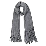 Ob stilvoll um den Hals getragen oder lässig über die Schultern gelegt, dieser Schal von MANUMAR hält schön warm und sieht in jeder Situation gut aus.