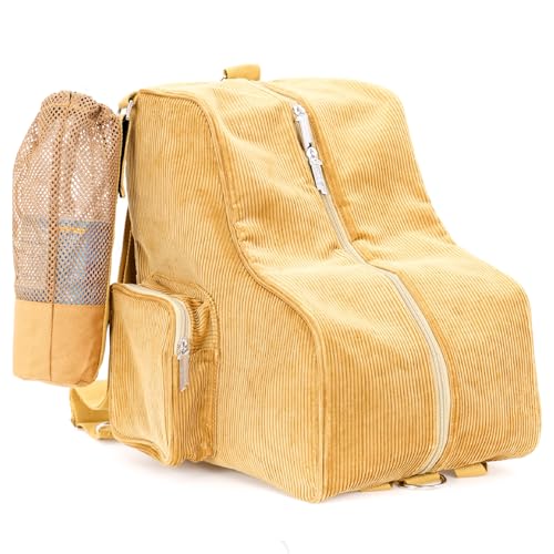 Fydelity Roller Skate Backpack, Corduroy, Tan