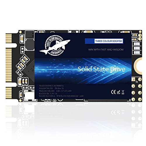 Dogfish M.2 SATA SSD 2242 4TB NGFF 3D NAND TLC Internal SSD Max Read 560MB/s, For PC Laptop [M.2 2242 4TB]