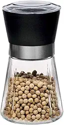 Weck, Moedor de Sal e Pimenta, 13cm, Moinho em Cerâmica, Preto
