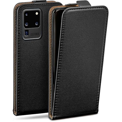 Housse Galaxy S20 Ultra simili cuir noir l'accessoire idéal pour vos rendez-vous