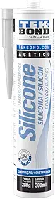 Silicone Acético 280G, Tekbond 406738, Branco