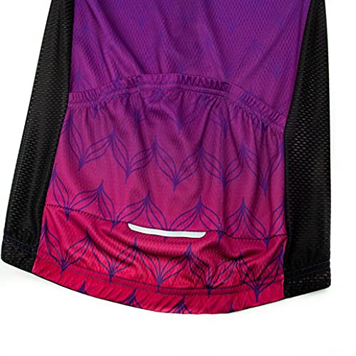Women's Cycling Jersey Long Sleeve Tops Bicycle Clothes Quick Dry Breathable Mountain Bicycle Clothing - Image 8