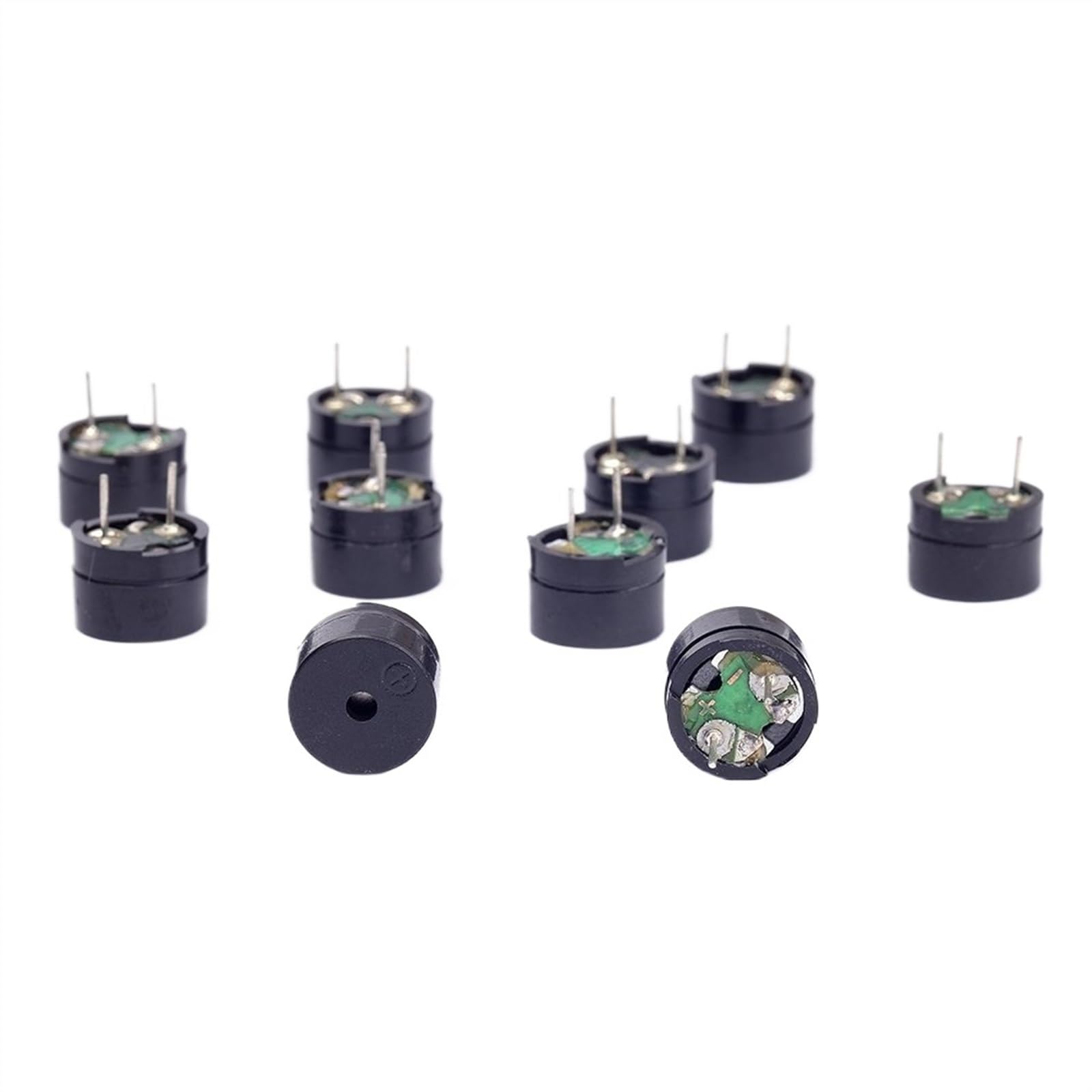 WUZDPRCJ 10PCS Passive Buzzer AC 12MMx8.5MM 12085 42R Resistance 3V 5V 9V 12V in Common Use Mini Piezo Buzzers