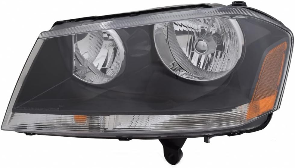 CarLights360 For Dodge Avenger Headlight 2008-2014 Driver Side Bulbs Included RT DOT Certified CH2502194 | 5303745AD