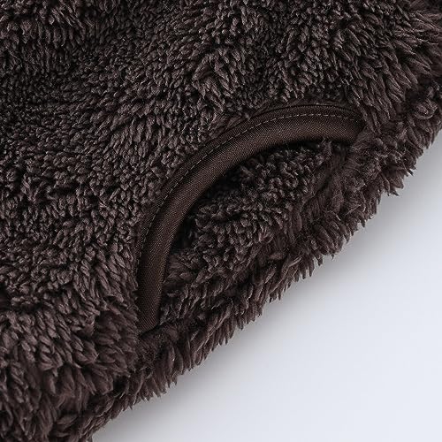 Boys Girls Fleece Vest Fuzzy Sherpa Waistcoat Sleeveless Fall Winter Faux 𝗙𝘂𝗿 Jacket Vest Kids Stand Collar Full Zip Coat2