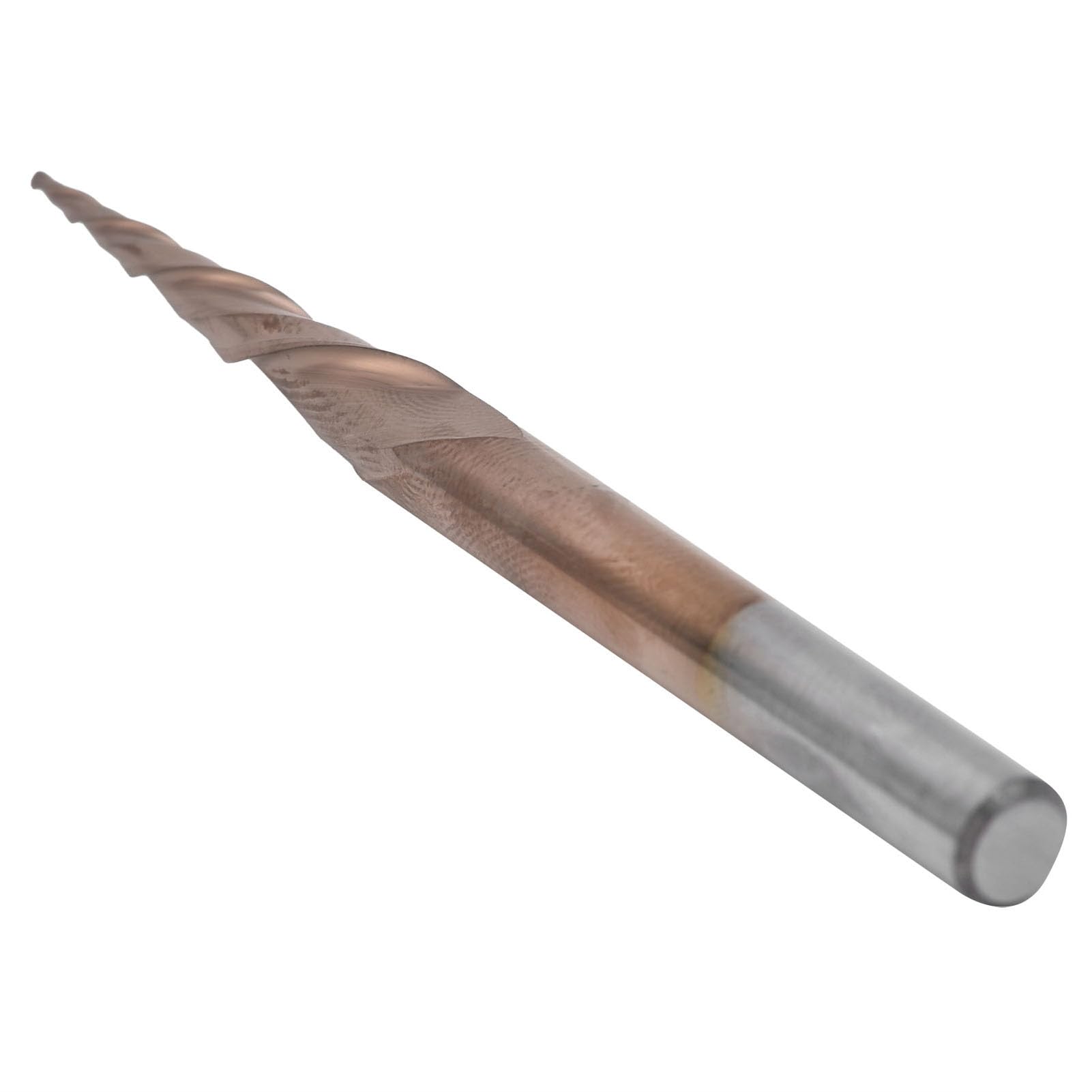 Ejoyous Fresas de Extremo Cónico, Fresas de Cono de Acero de Tungsteno con Punta de Carburo, Punta de Bola, Fresa en Espiral para Cortar Ranurado, Fresado en Máquinas de Grabado CNC, Madera