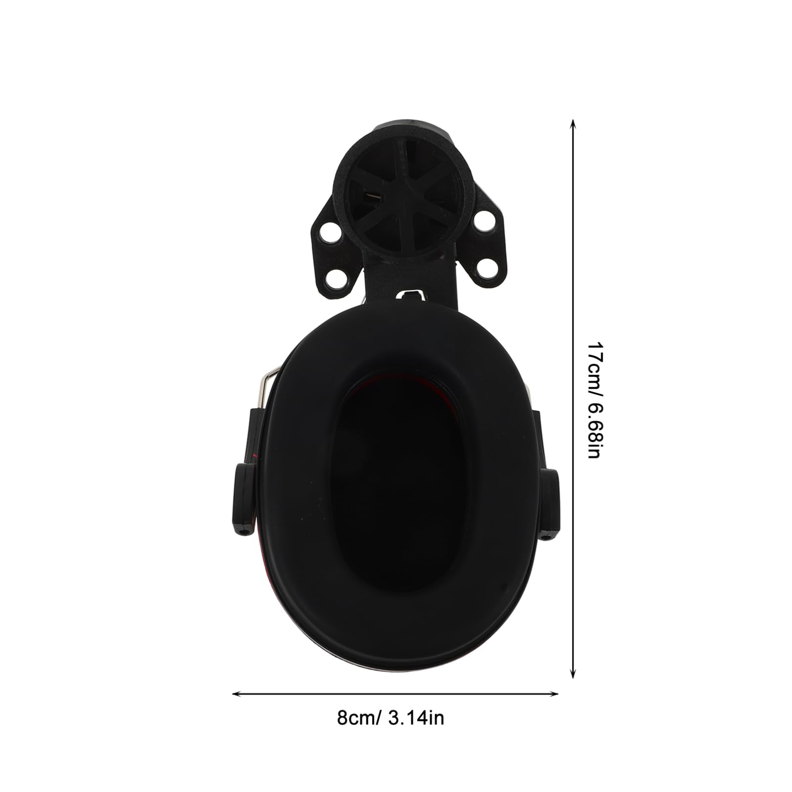 Mikikit 4pares Protección Auditiva Industrial Orejeras De Seguridad Ajustables Diseño De Casco Protección Acústica Efectiva Para Adultos y Orejeras Antirruido Para Uso Diario y