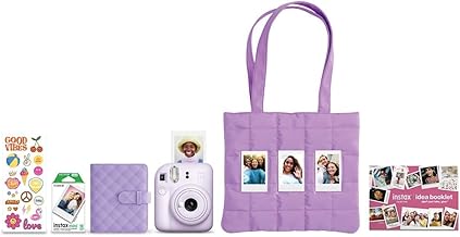 FUJIFILM Instax Mini Purple Holiday Bundle 2025