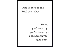 Motivational Bathroom Art - Funny Bathroom Decor