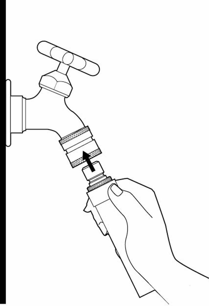 Orbit - Juego de 10 mangueras de latón de conexión rápida 58117N