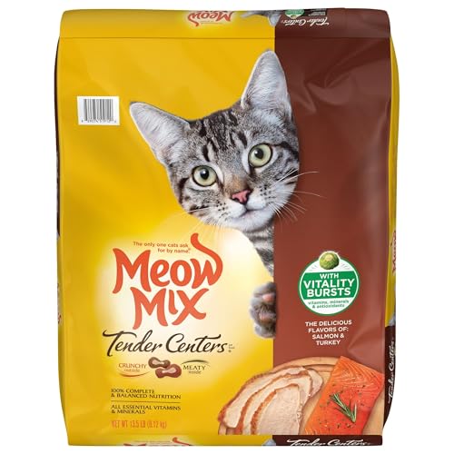 FYNORI Tender Centers Salmon & Turkey Dry Cat Food, 13.5 Pounds, 100% Complete and Balanced Nutrition, Provides All Essential Vitamins and Minerals