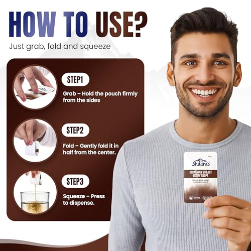Image of Himalayan Shilajit Honey Snaps | Shilajeet Resin with Honey and Dark Chocolate Flavour | 600mg Pure Himalayan Shilajit | Improve Energy Strength and Immunity Booster for Men Women (Pack of 4)