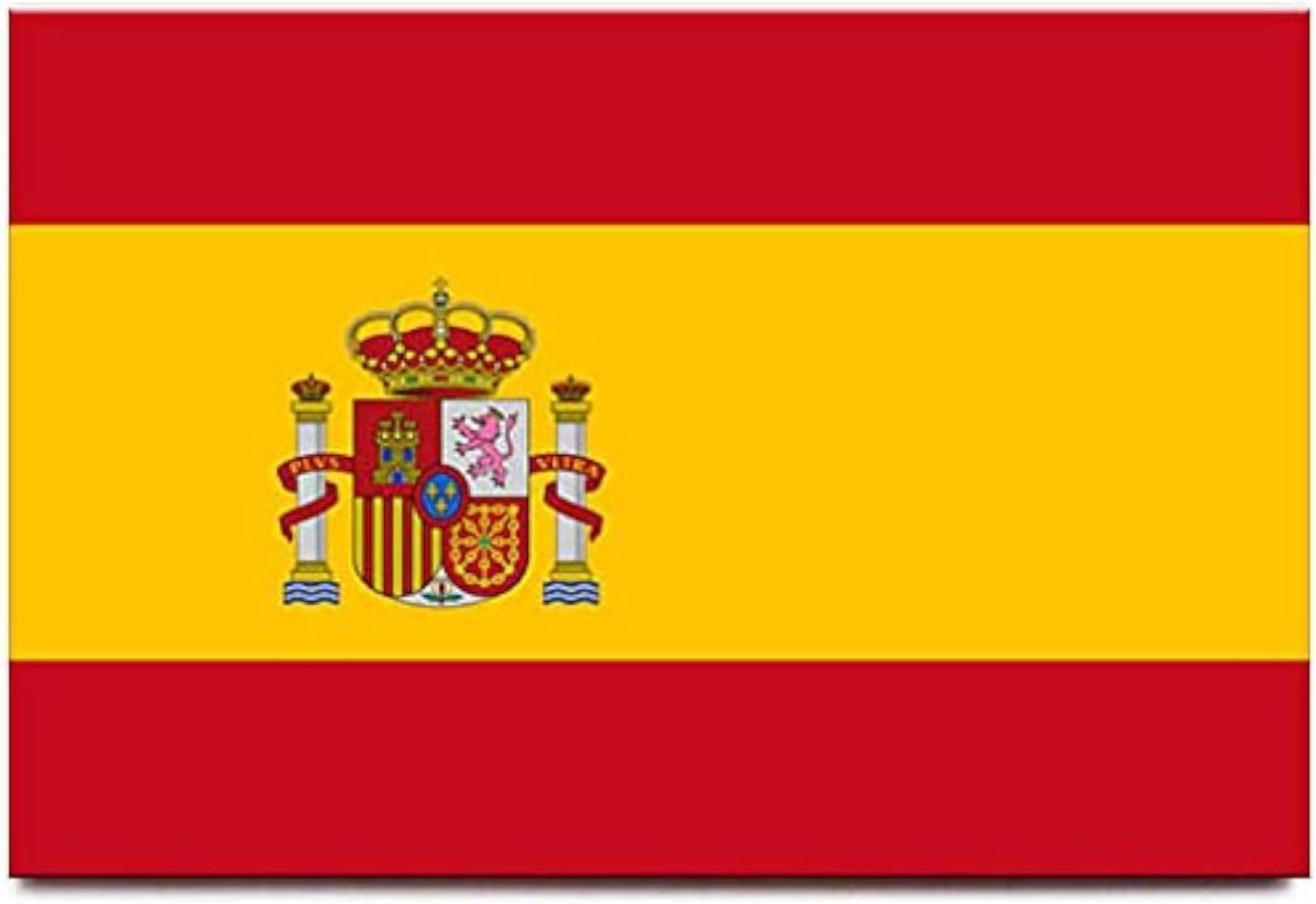 Spain Flag Fridge Magnet Madrid Barcelona Travel Souvenir