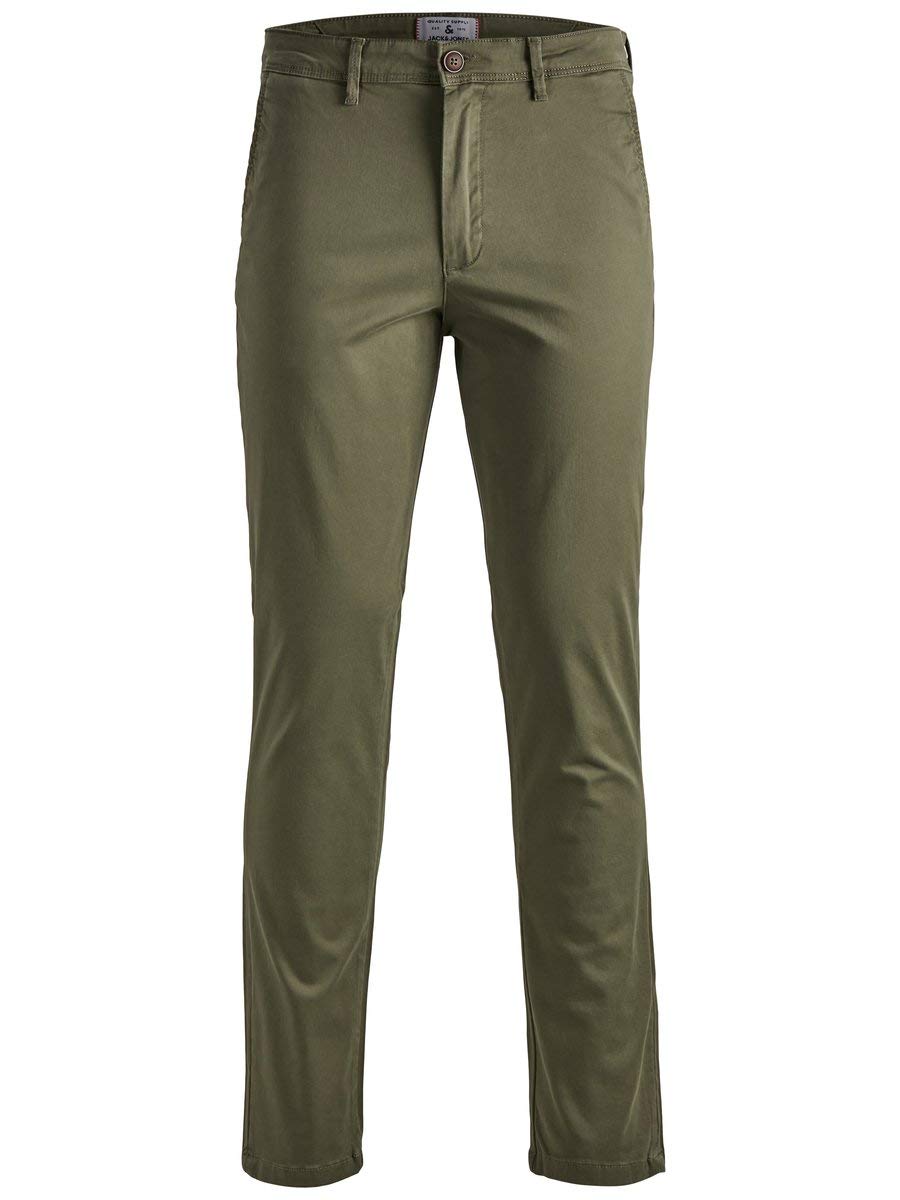 Jack & Jones Mens Jjimarco Jjbowie Sa Slim Fit Pants Trouser