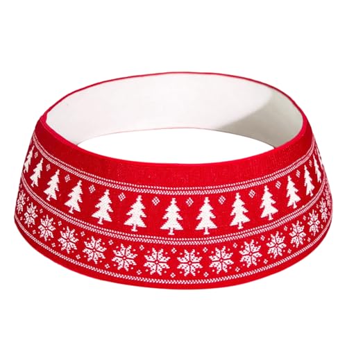 Collar para árbol | Anillo ajustable para falda de árbol de Navidad de malla,decoración estética para el hogar, dormitorio, apartamento, patio, restaurante
