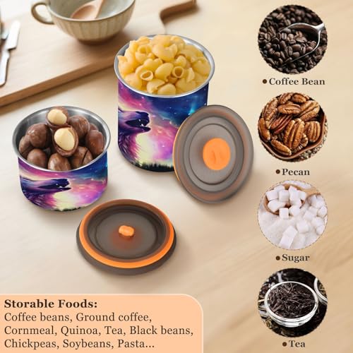 Envase de Acero Inoxidable Hermético para Café 900 ml miniatura 5