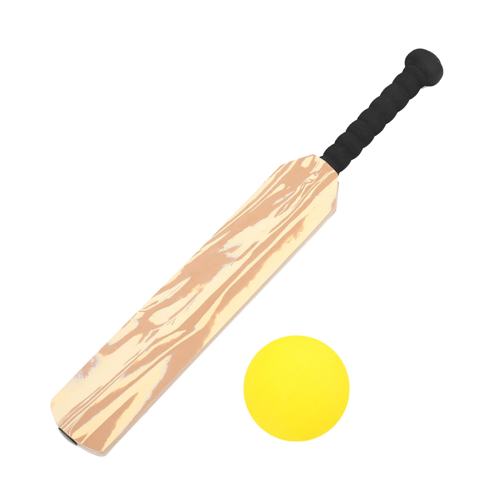 Set da Gioco Cricket per 24 Pollici Mazza in Spugna Eva Sicura, Kit Giocattolo Creativo Sport all’Aperto per attività Ricreative nel Giardino e Interazione