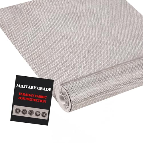 Vehipa B0CJJ386H3 43.3 Inch X 59 Inch Faraday Fabric cover