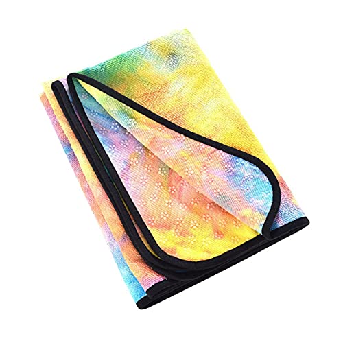 Tapis de yoga LiChA en microfibre serviette de plage antidérapante en silicone absorbante