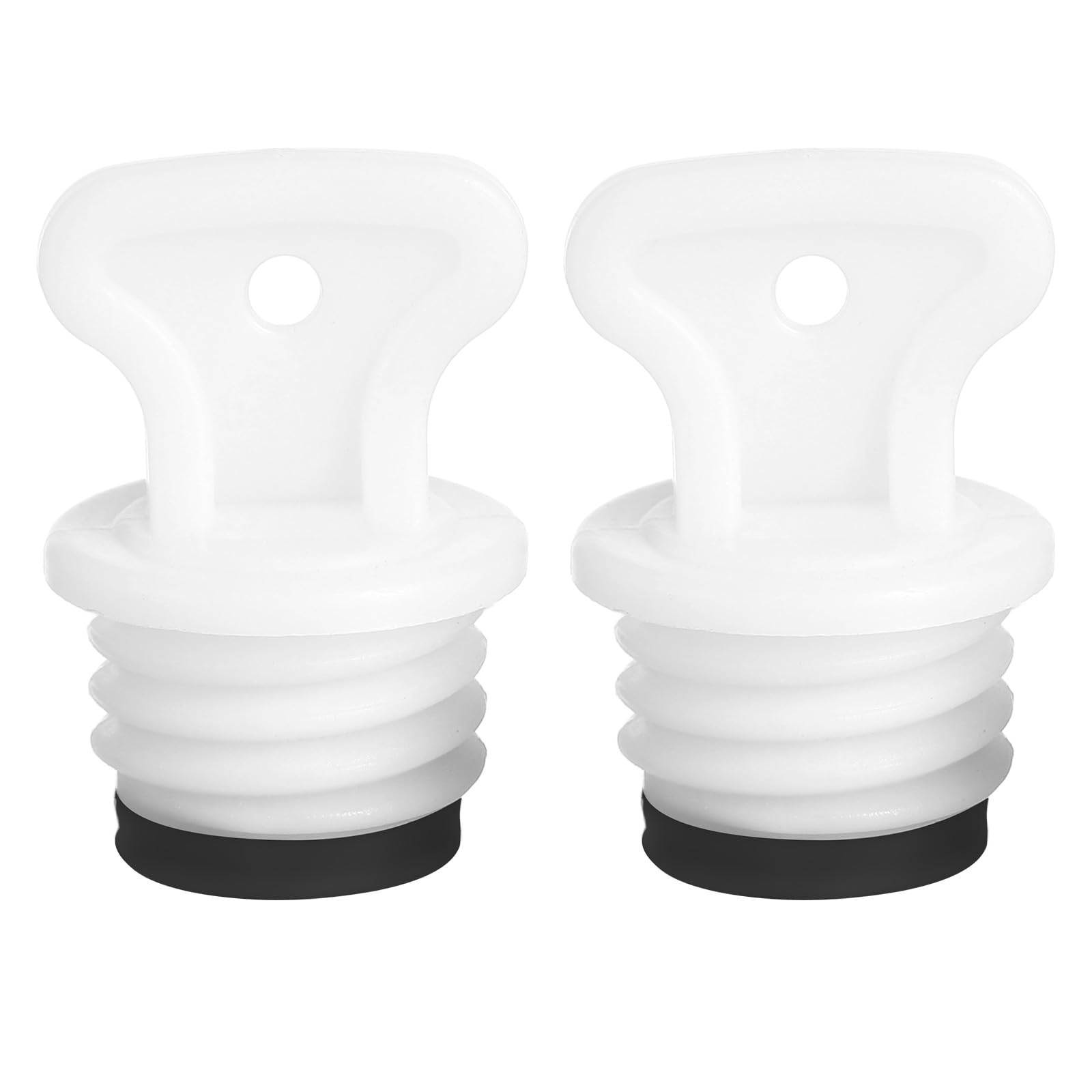 2pcs Hot Water Bottle Rubber Stoppers, Leakproof Replacement Caps for Hot Water Bags, Durable Seal Plugs for Household Use