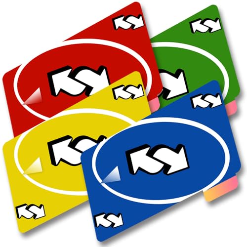 XSCQ 4PCs Reverse Credit Card Skin, Debit Card Skin, Credit Card Sticker for Key Transportation Debit Credit Card Waterproof No Bubble Anti-Wrinkle Removab