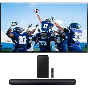 SAMSUNG QN32Q60CAFXZA 32 Inch QLED 4K Quantum HDR Smart TV with a HW-Q600C 3.1.2ch Soundbar and Subwoofer with Dolby Atmos (2023)