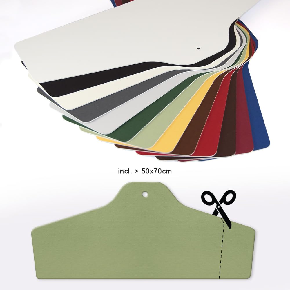 VARIO - Marco para camisetas (incluye percha y paspartú en muchos tamaños y colores), madera, Salsarot, 60 x 80 cm