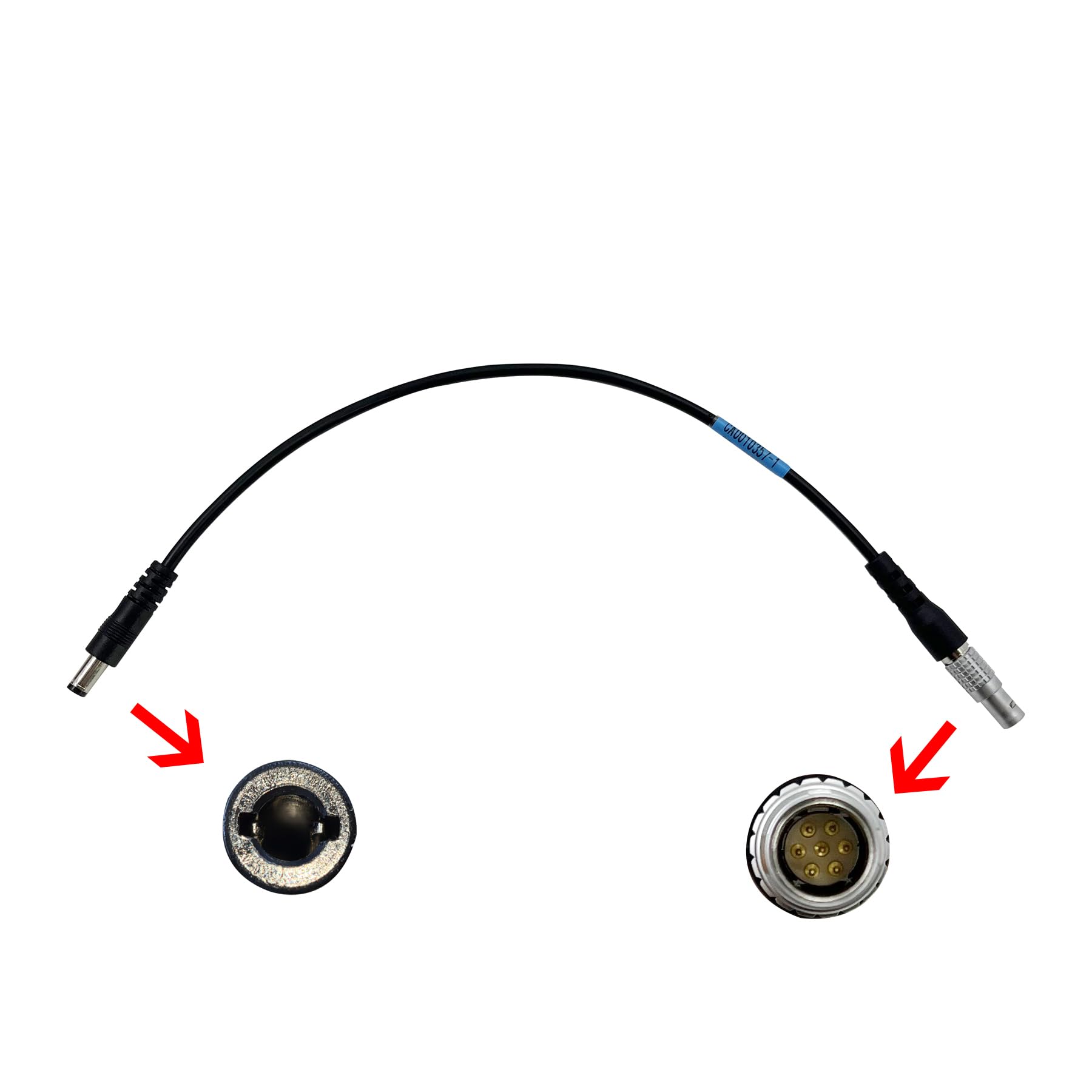 GPS Power Cable for Trimble, 7 Pin Cable for BL5000 BL10000 BL20000 External Battery Stick