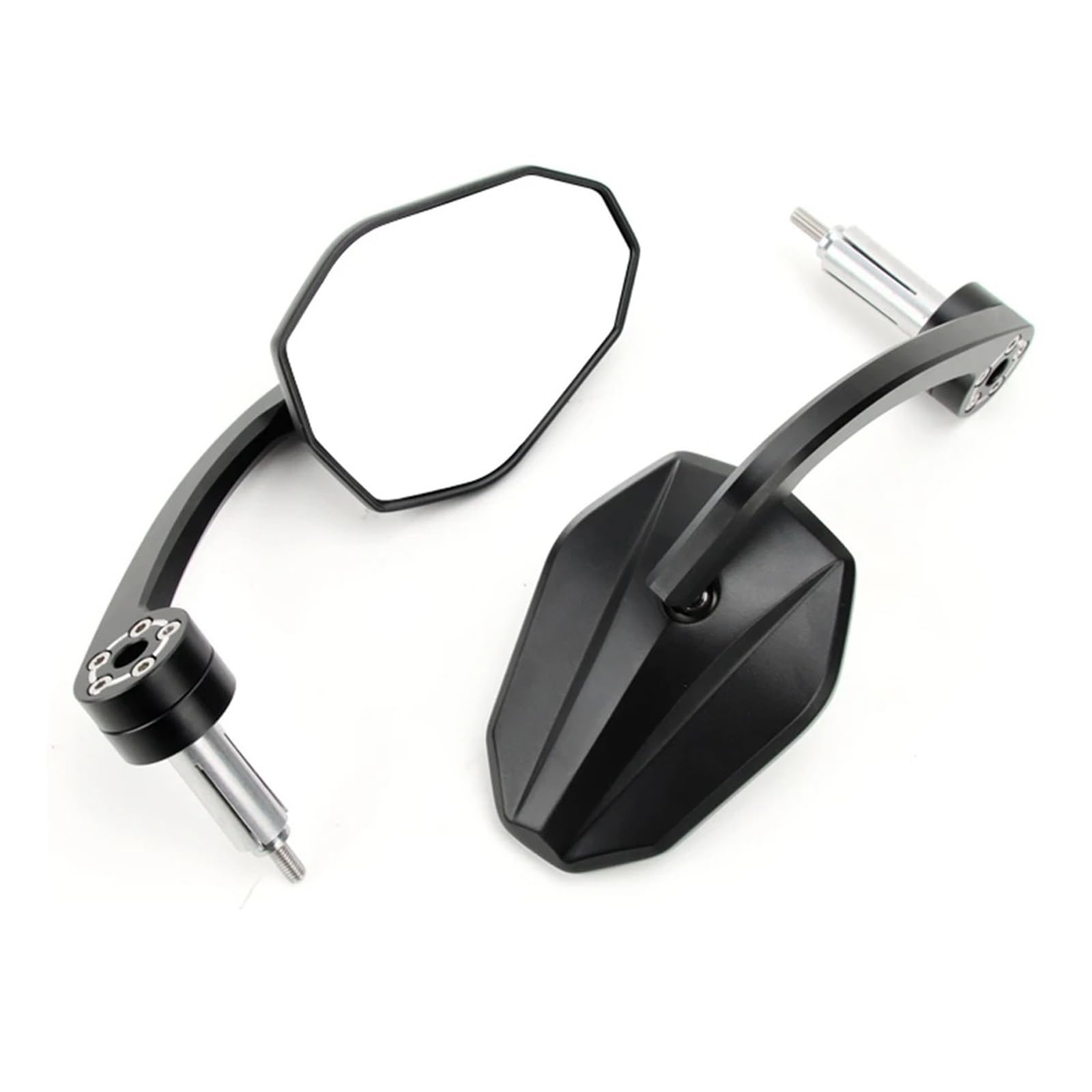 Espejos para Ducati Monster 696 antirreflejos con visión trasera ampliada de aluminio