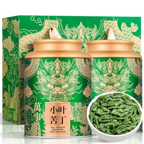 Kuding-Té Premium | Brotes Tiernos De Cosecha Temprana | Té Verde Chino | Sin Aditivos | Té De Bienestar 250g / 8,82oz