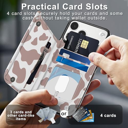Étui iPhone 17 Pro Max rabat cuir synthétique finitions premium - 3