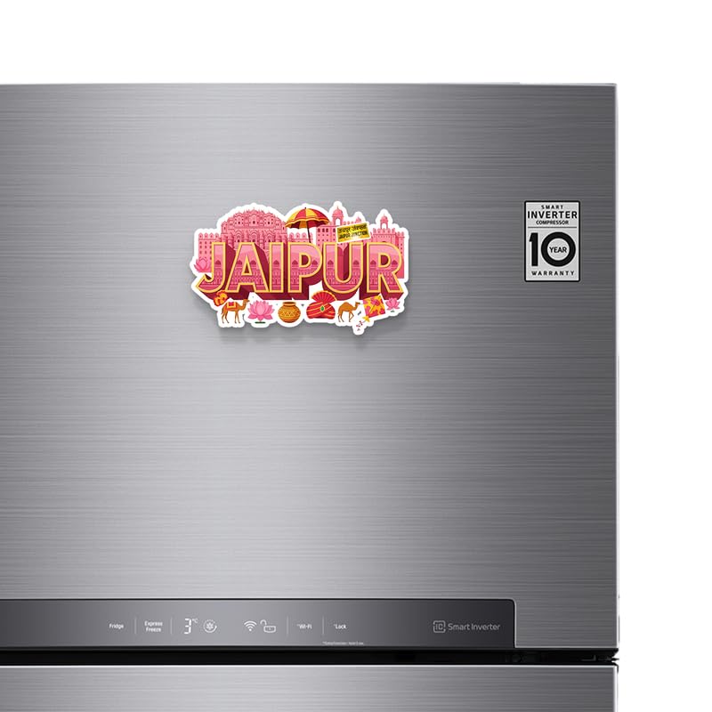 Image of Jaipur Fridge Magnets, Glossy Finish, Stylish Magnet for Fridge, Wardrobe & Metal Surfaces