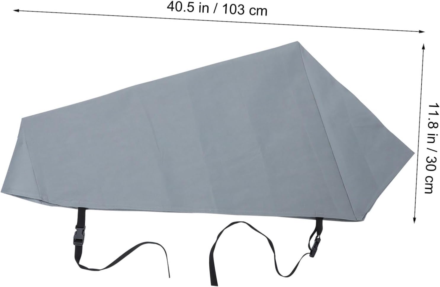 MAGICLULU 1Pc Trailer Cover Rain Protection for Outdoor Use Durable Grey Cover Fits Trailers Keeps Your Trailer Clean and Dry