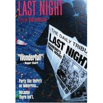 DVD Last Night Book