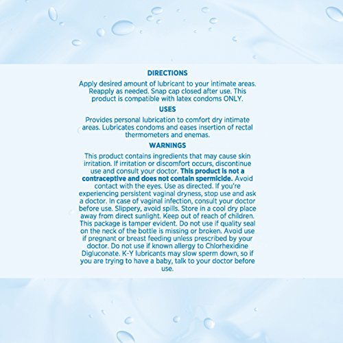 K-Y Jelly Premium Water Based Lube- Personal Lubricant Safe To Use With Latex Condoms, Devices, Sex Toys And Vibrators, 4 Oz. (Pack Of 2) #TOP28