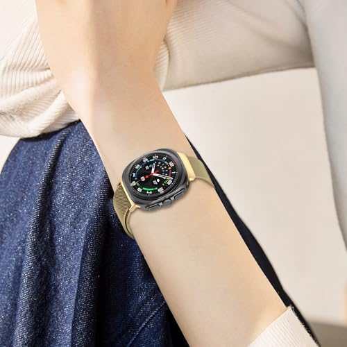 Magnetic Milanesse Loop for Galaxy Watch Ultra 2/Ultra Bands 47mm Men Women by SOLOLUP - Image 8