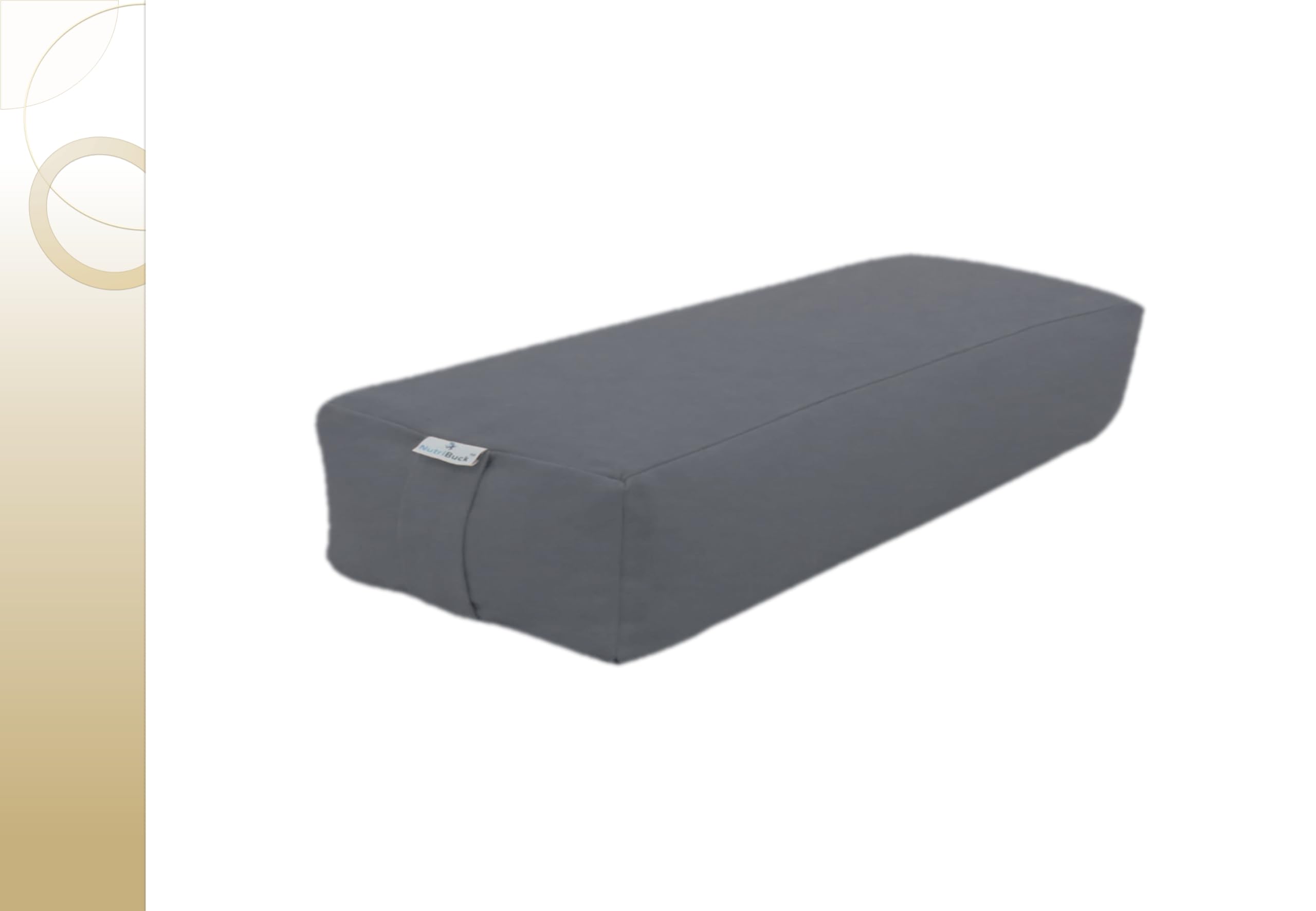 Buckwheat Bolster - Back Pain Relief & Sleep Support -11