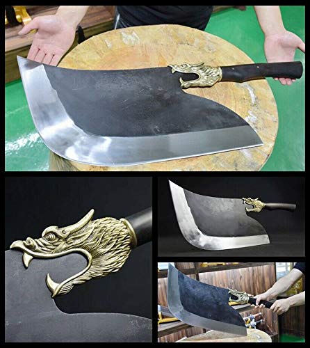 28 7 Authentic Hand Forged Longquan Kitchen Knife Kitchen Knife Manganese Steel