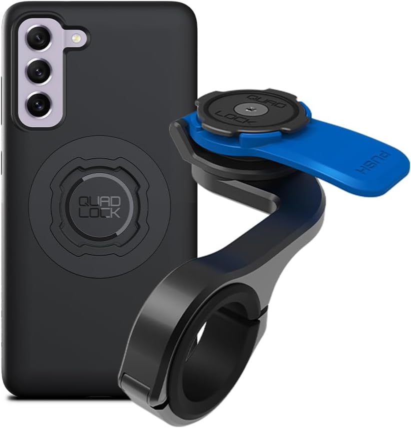 Quad Lock Out Front PRO Bike Phone Holder Kit with MAG Phone Case for Galaxy S21 FE