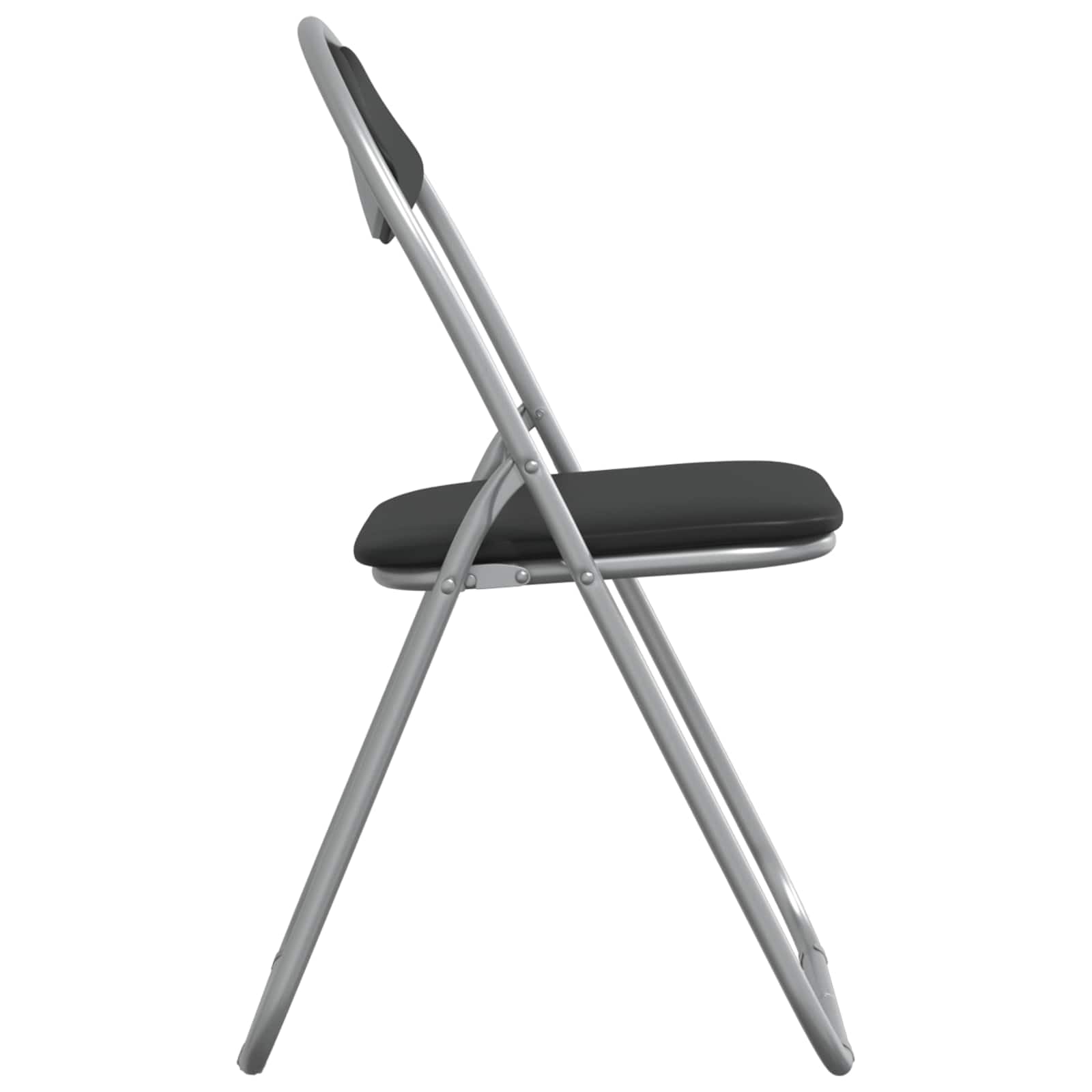 Juego de 8 sillas plegables, tapizadas, para comedor | Sillas plegables de cocina y comedor que ahorran espacio, con cómodo acolchado y estructura de acero resistente.