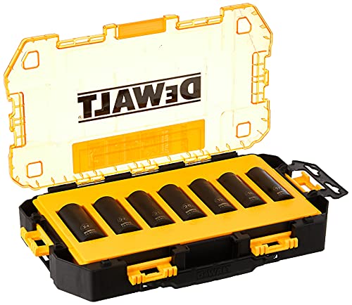 Dewalt Deep Impact Socket Set, 7-Piece, 1/2" Drive Metric (Dwmt74737) #TOP1