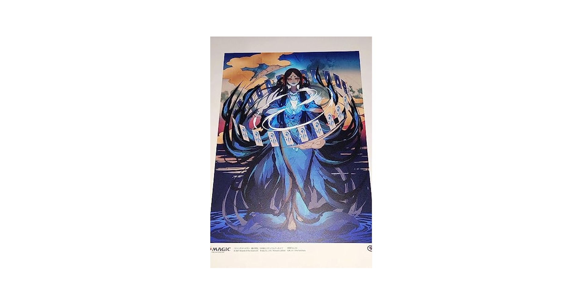 MTG 時間のねじれ 日本画版 アートポスター 未使用品 セレポ 受注生産品 Amazon.co.jp: MTG 時間のねじれ 日本画版 アートポスター 品