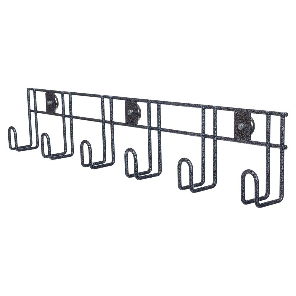 EASY-UP Pro Magnetic 6 Hook Tack Rack | Stable and Trailer Essential | High-Strength Magnets | Easy Horse Tack Organization