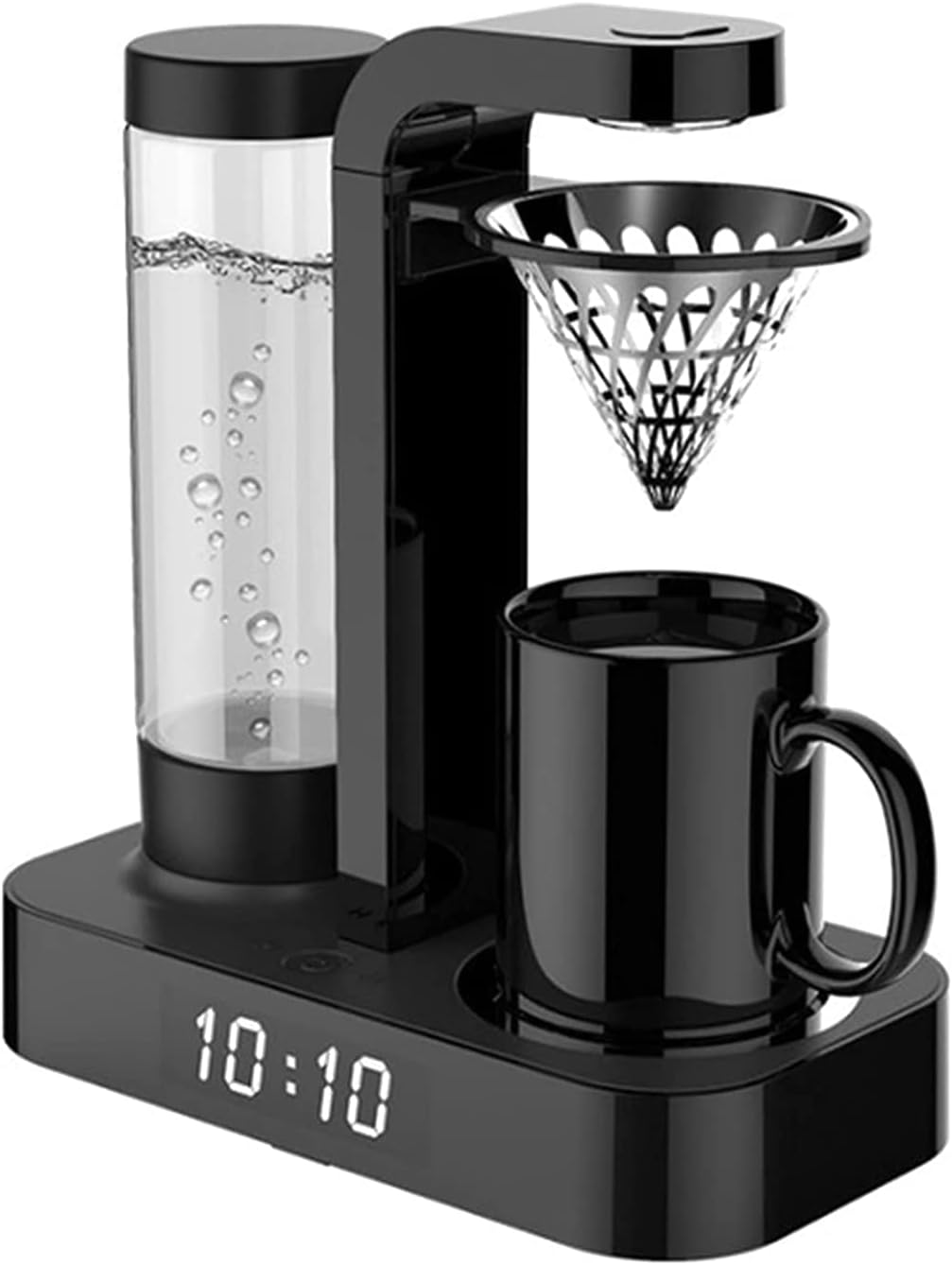 Cafetera de Goteo 0.5L con Reloj Eléctrico para Café y Té